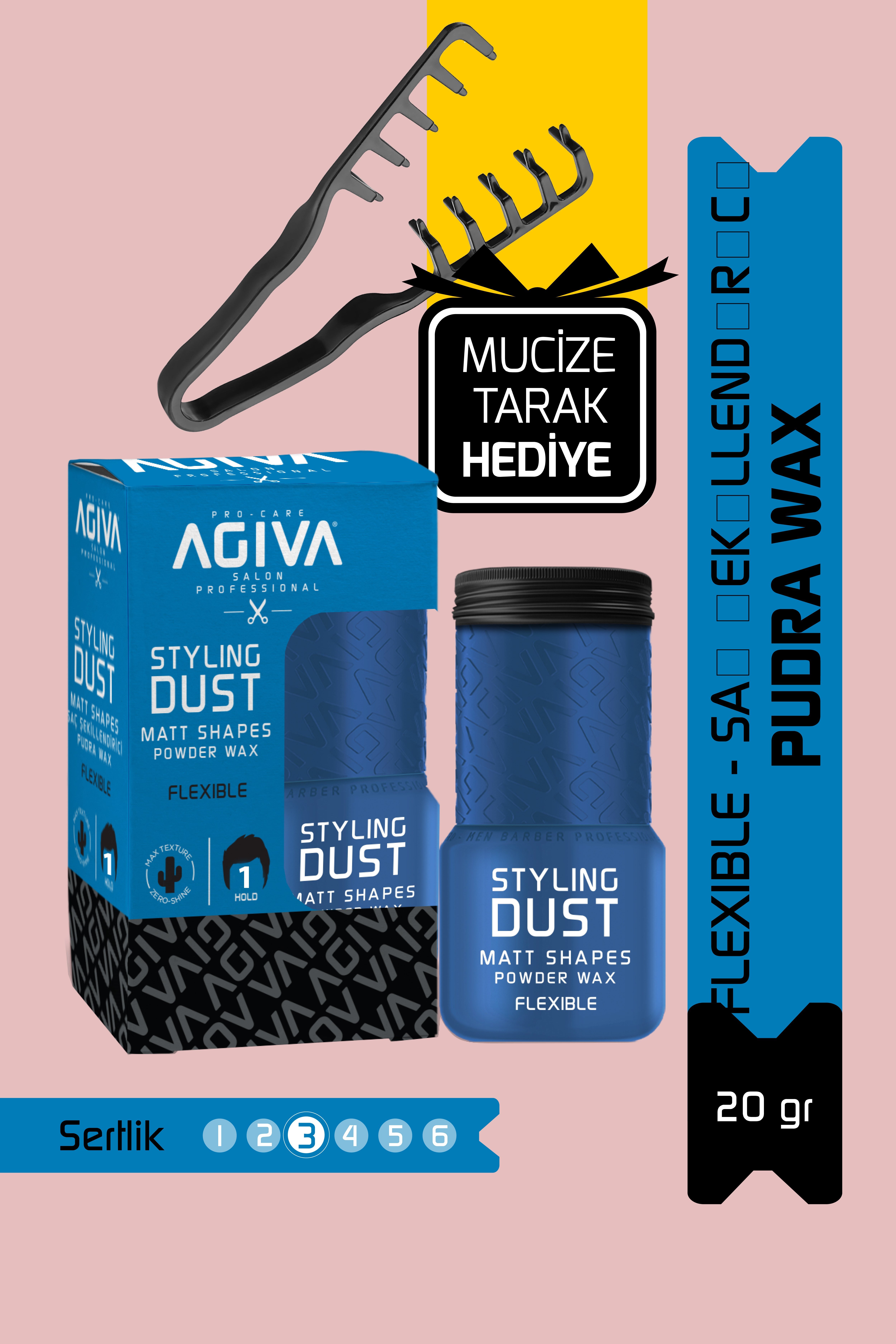 agiva Saç Şekillendirici Pudra Wax Flexible