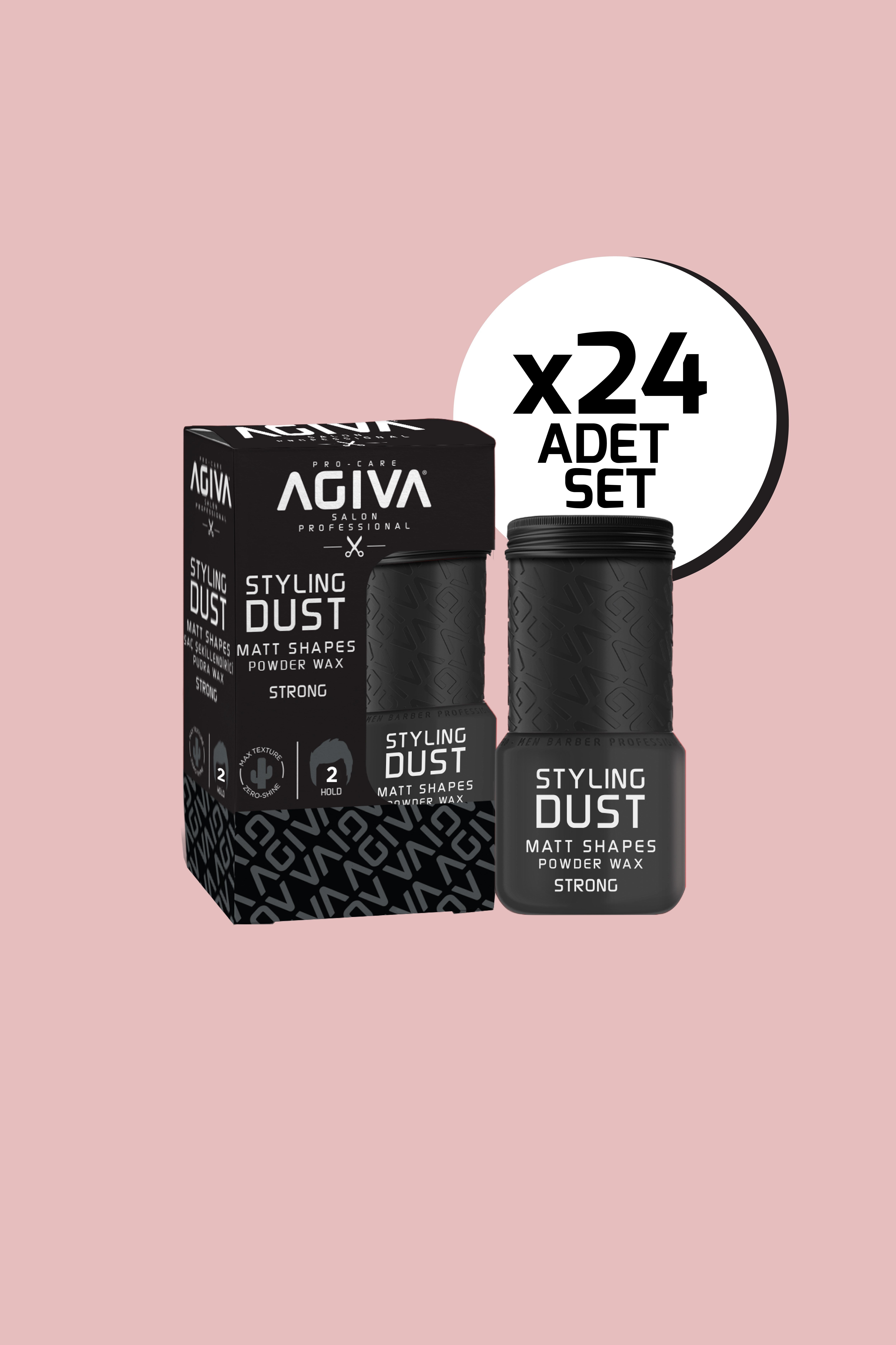 agiva Şekillendirici Saç Pudrası 02 X24