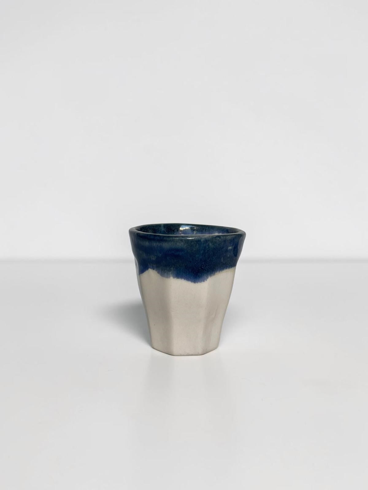 Artistic Blue Espresso Cup