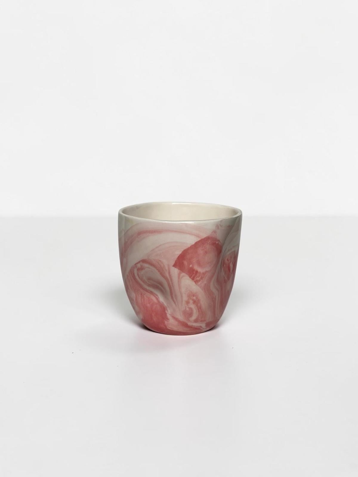 Rose Marble Coffee Mug
