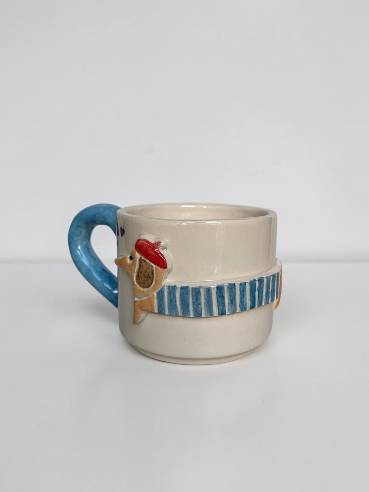 Sausage DogMug-Blue