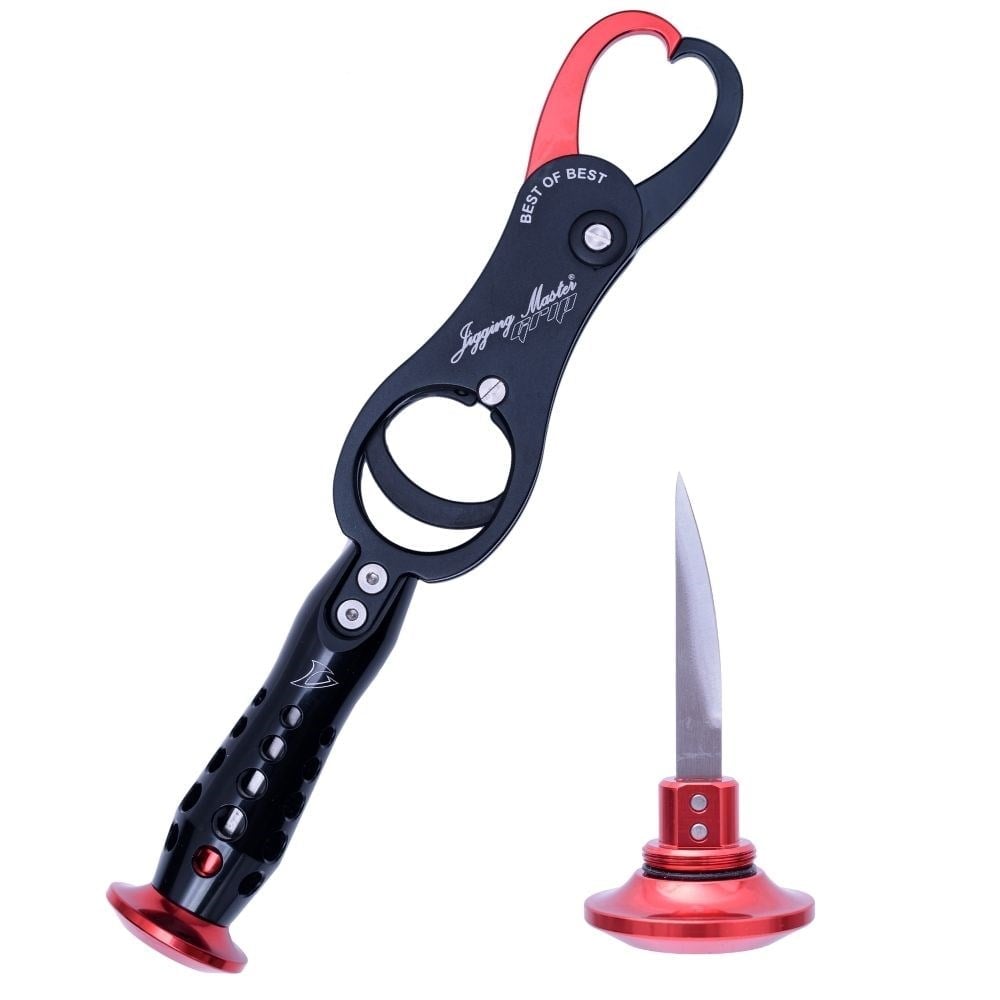 Jigging Master Alüminum Black Red Grip