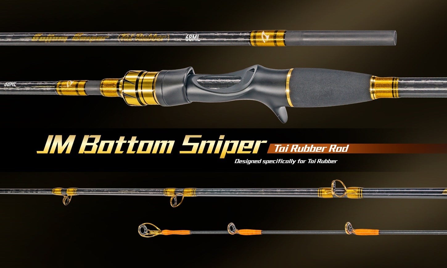 Jigging Master Bottom Sniper #68UL 80-200GR Tai Rubber Kamış