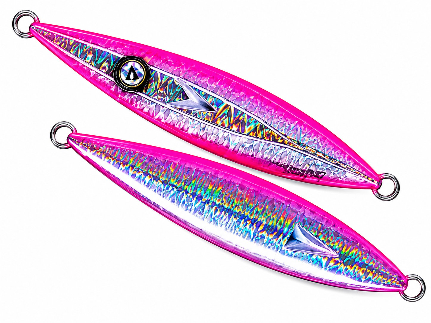 Jigging Master Breathing Devil Eye 70GR #3 Gold Pink Luminous Jig