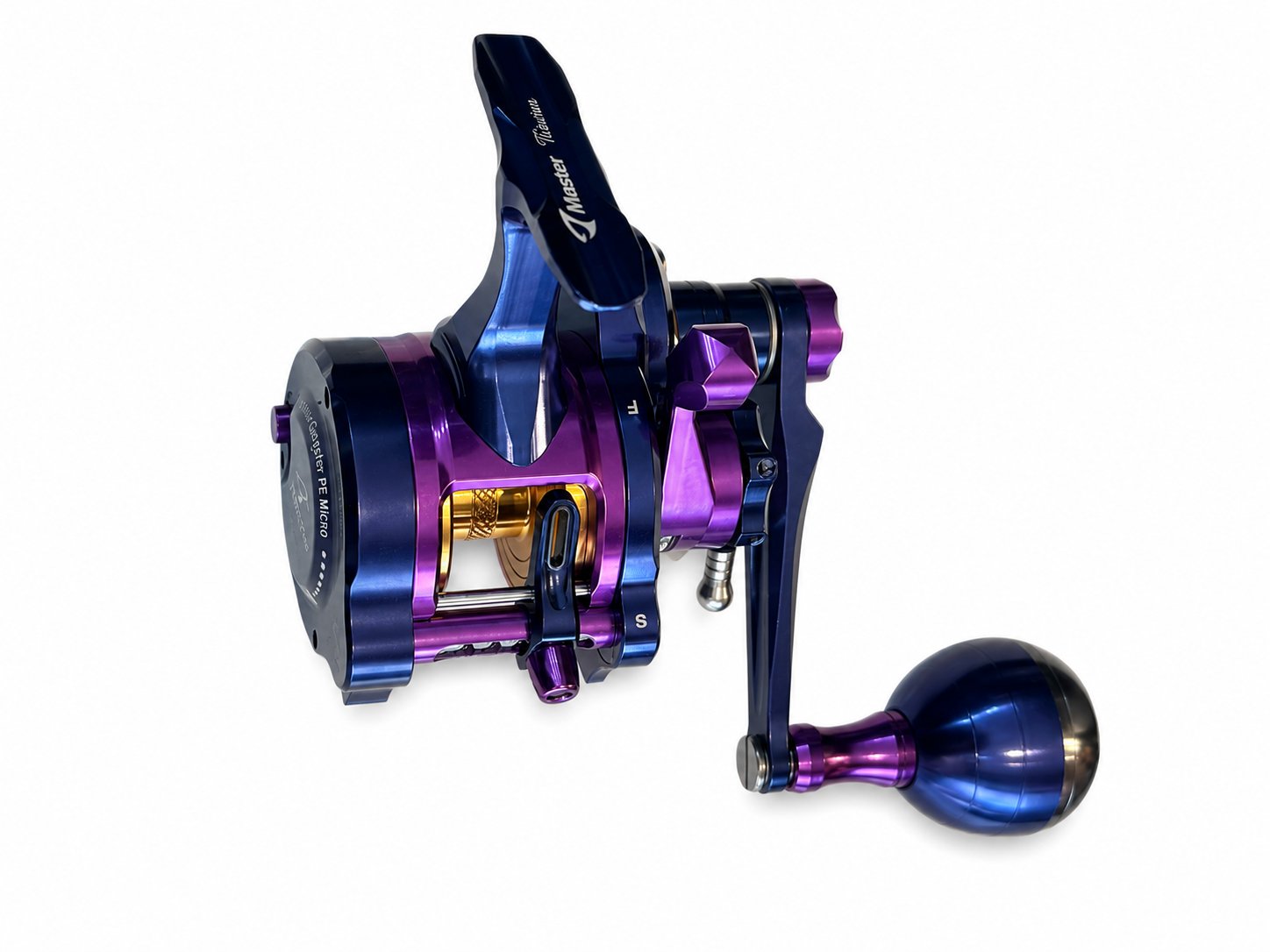 Jigging Master Gangster PE Micro Underhead LH Blue Purple Gold Çıkrık