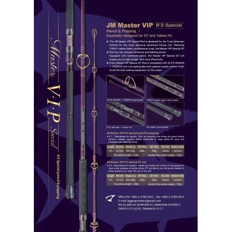 Jigging Master Master V.I.P Special #6B 5'6'' Jig  Kamışı