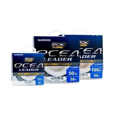 Shimano Ocea Leader EX Fluoro 40LB 50MT fluorocarbon Misina (59WCLO36L1G)