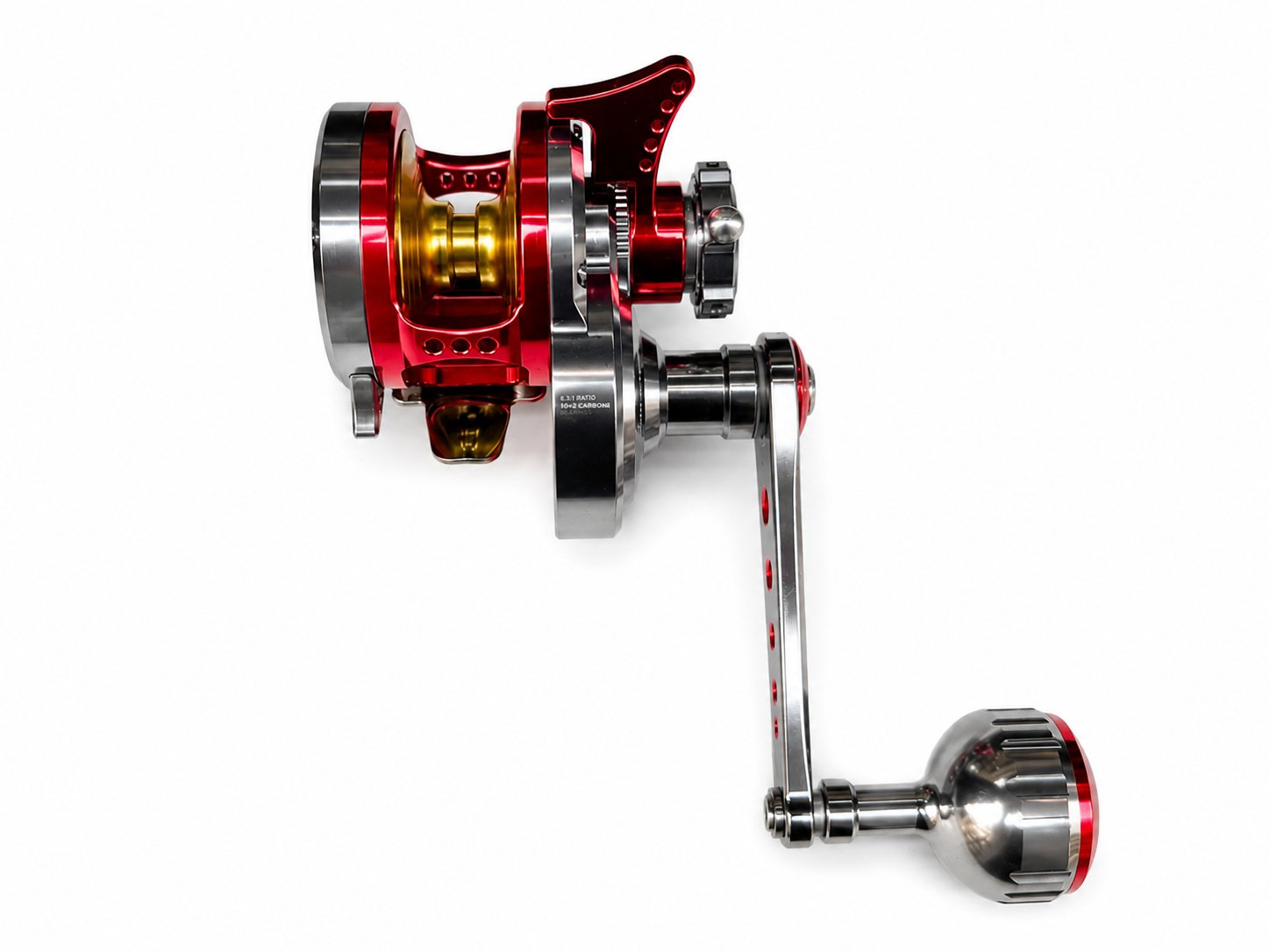 Wiki Devil Star Mini LH Titanium Gold Red Çıkrık
