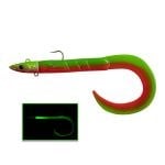 Wing Eel 160GR 33.5CM CLR:16 Luminous Green Red Silikon Balık