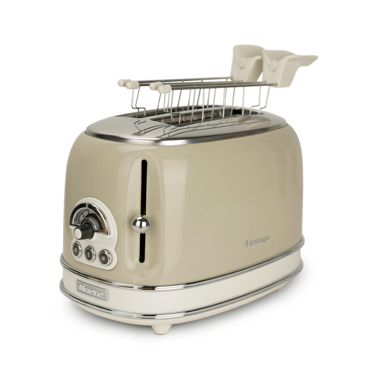 Ariete Vintage Ekmek Kızartma Makinesi - 2 Dilim, Bej 0155/03