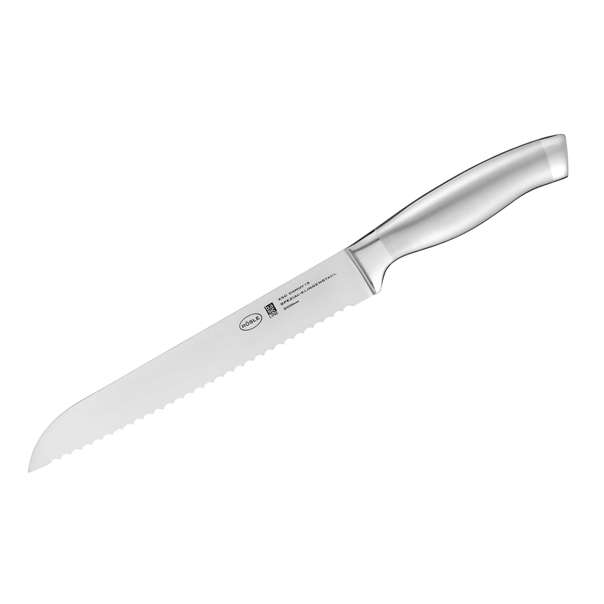 Rösle Basic Line Ekmek Bıçağı Paslanmaz Çelik 20 cm 13716