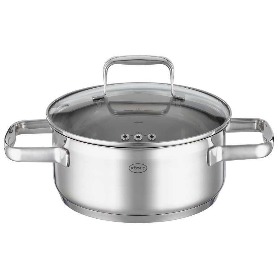 Rösle Charm Kısa Tencere Paslanmaz Çelik 20 cm 91934