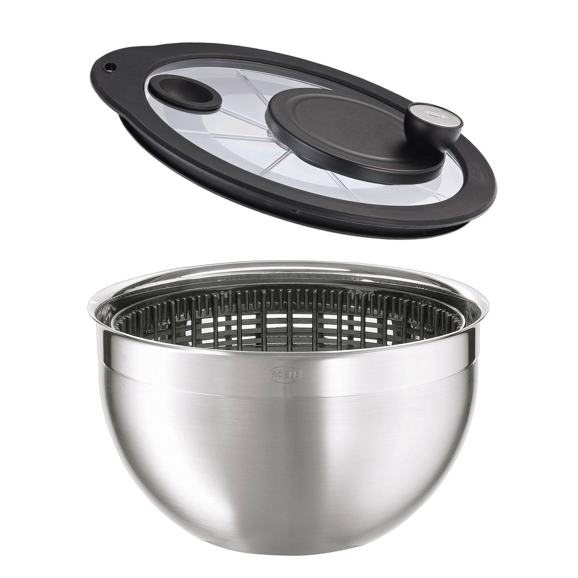 Salata Kurutucu Cam Kapaklı 24 cm