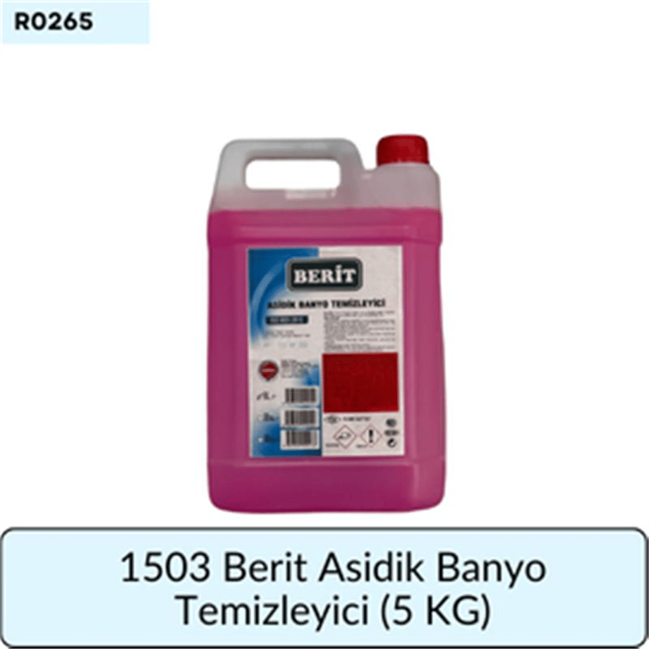 1503 Berit Asidik Banyo Temizleyici (5 KG)