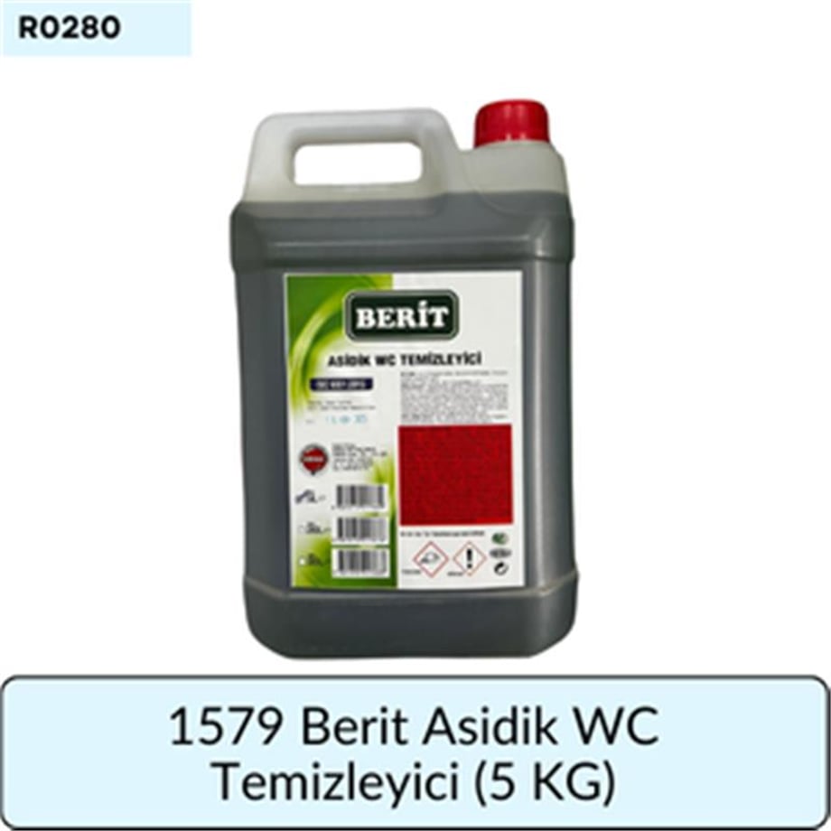 1579 Berit Asidik WC Temizleyici (5 KG)