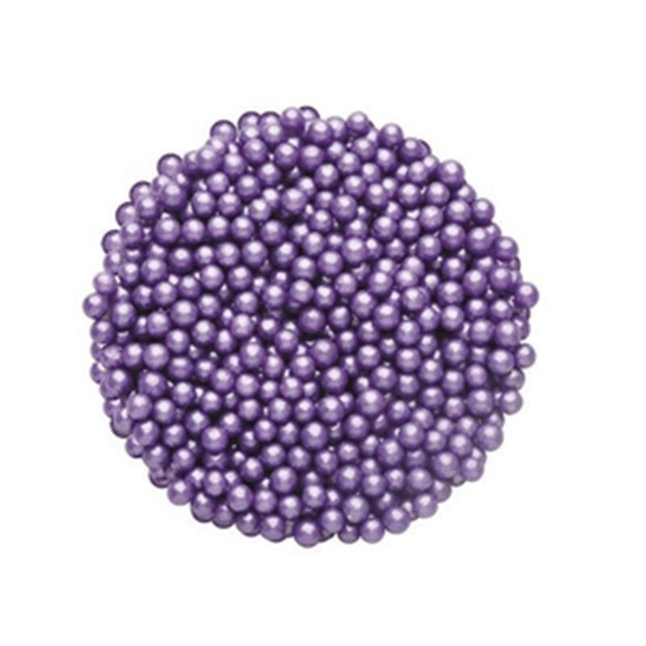 2 Mm Boncuk Şeker Mor   (1000 Gr)