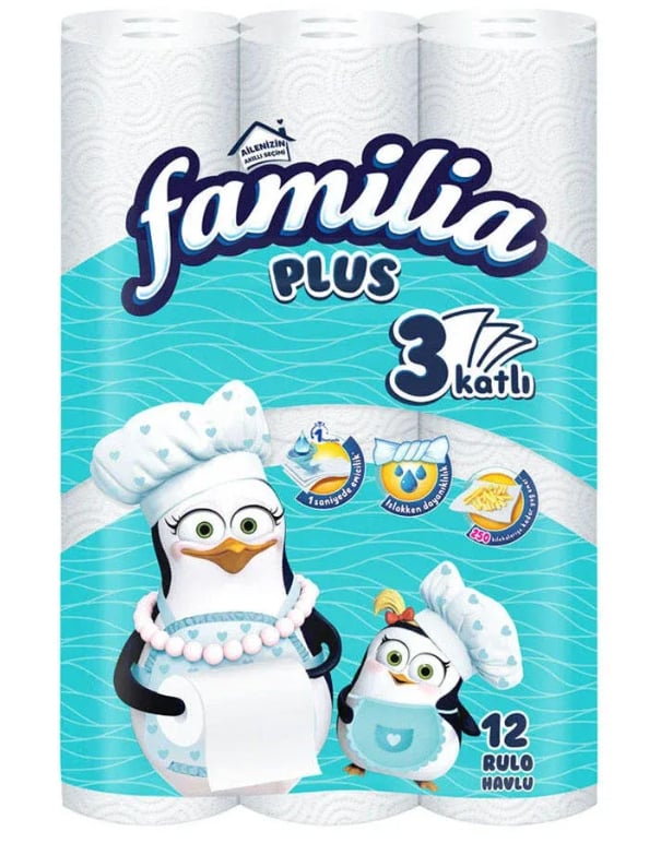 5569 Familia Kağıt Havlu 3 Katlı   (12 li)