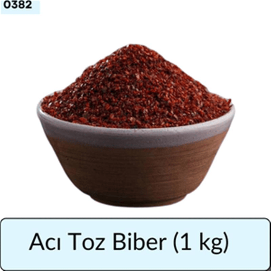 Acı Toz Biber Paket (1 Kg)