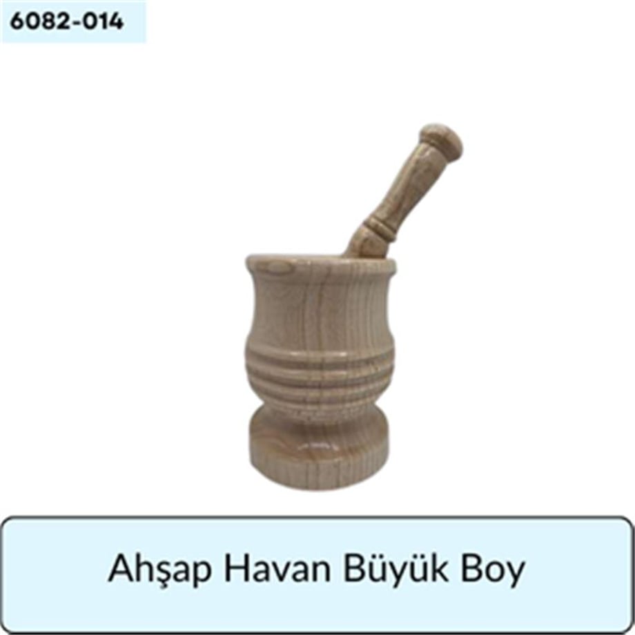 Ahşap Havan Büyük Boy
