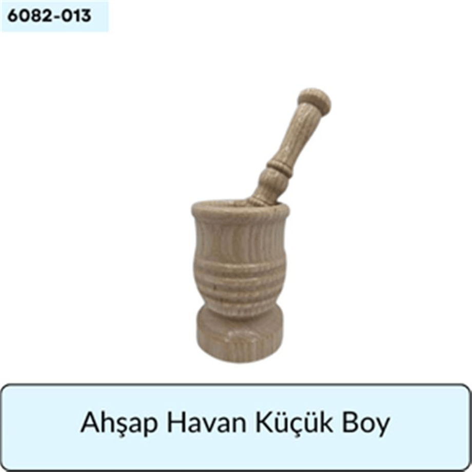 Ahşap Havan Küçük Boy