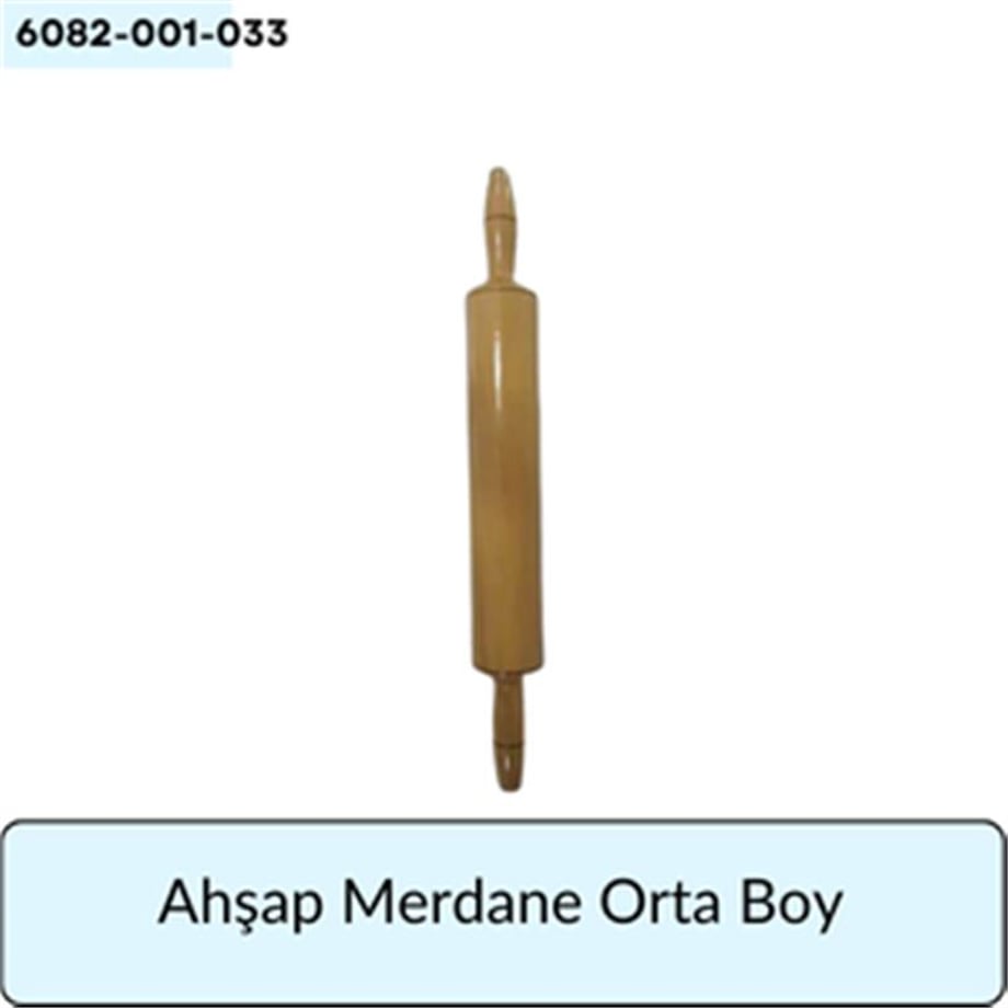 Ahşap Merdane Orta Boy