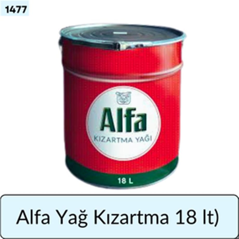 Alfa Yağ Kızartma   (18 Lt)