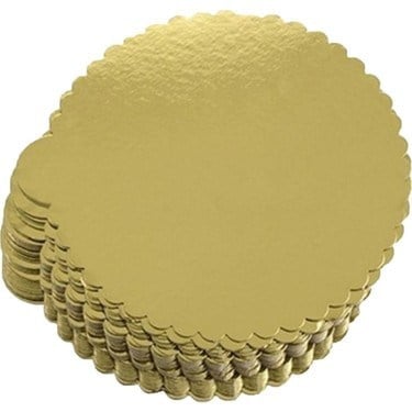 Bens Gold İnce Altlık Turta (18 Cm) (50 Adet)