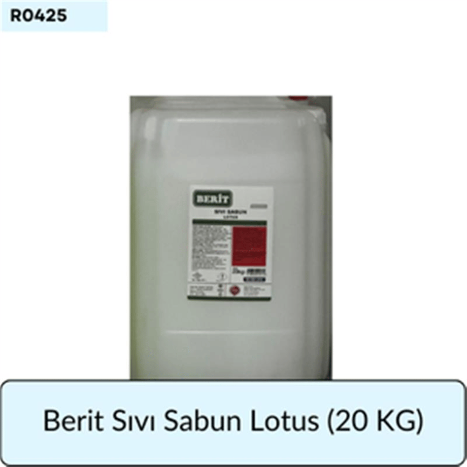 Berit Sıvı Sabun Lotus (20 KG)