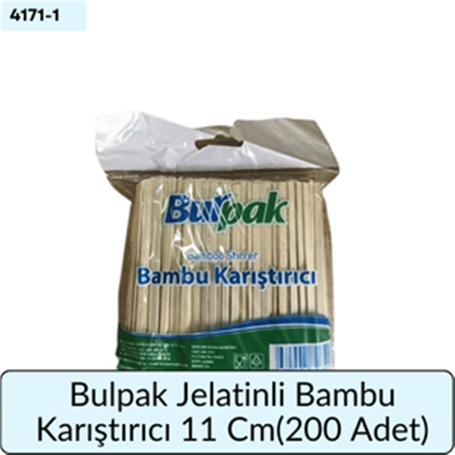 Burpak Jelatinli Bambu Karıştırıcı 11 Cm (200 A)