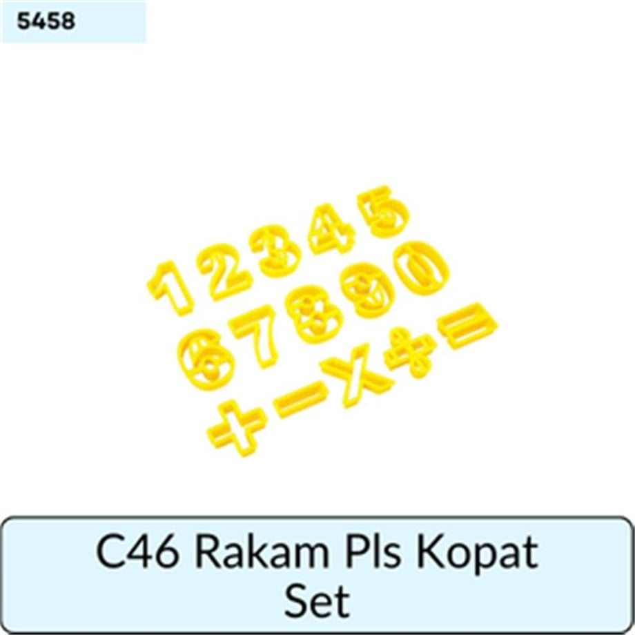 C46 Rakam Pls Kopat Set