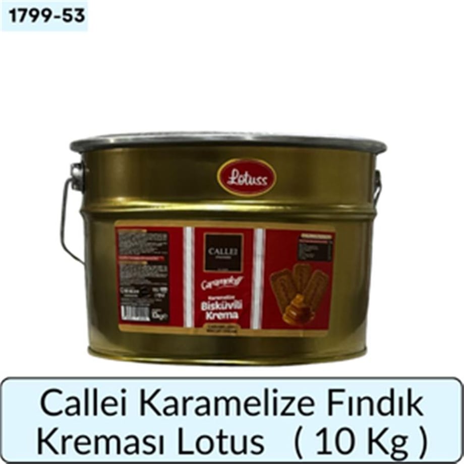 Callei Karamelize Fındık Kreması Lotus   ( 10 Kg )