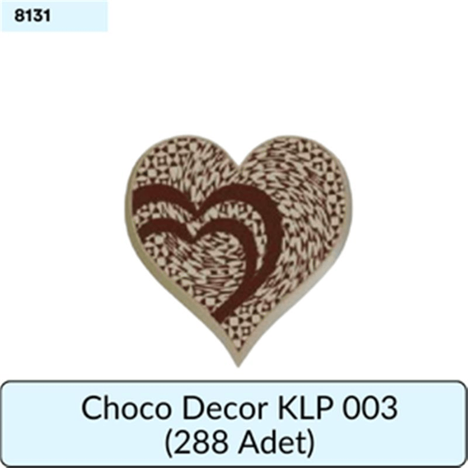 CHOCO DECOR KLP 003     (288 ADET)