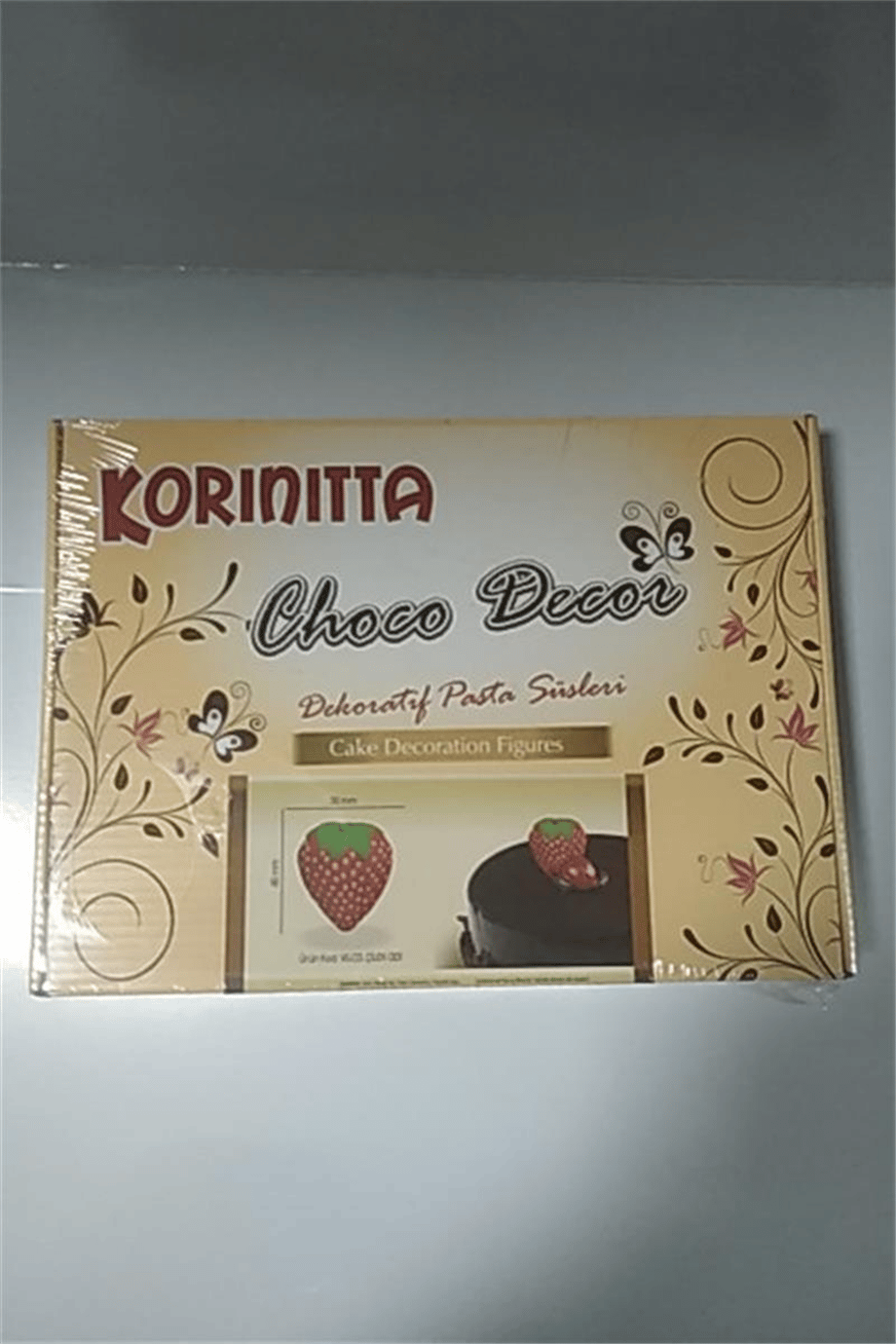 CHOCO DECOR VG CD ÇİLEK 001     (168 ADET)