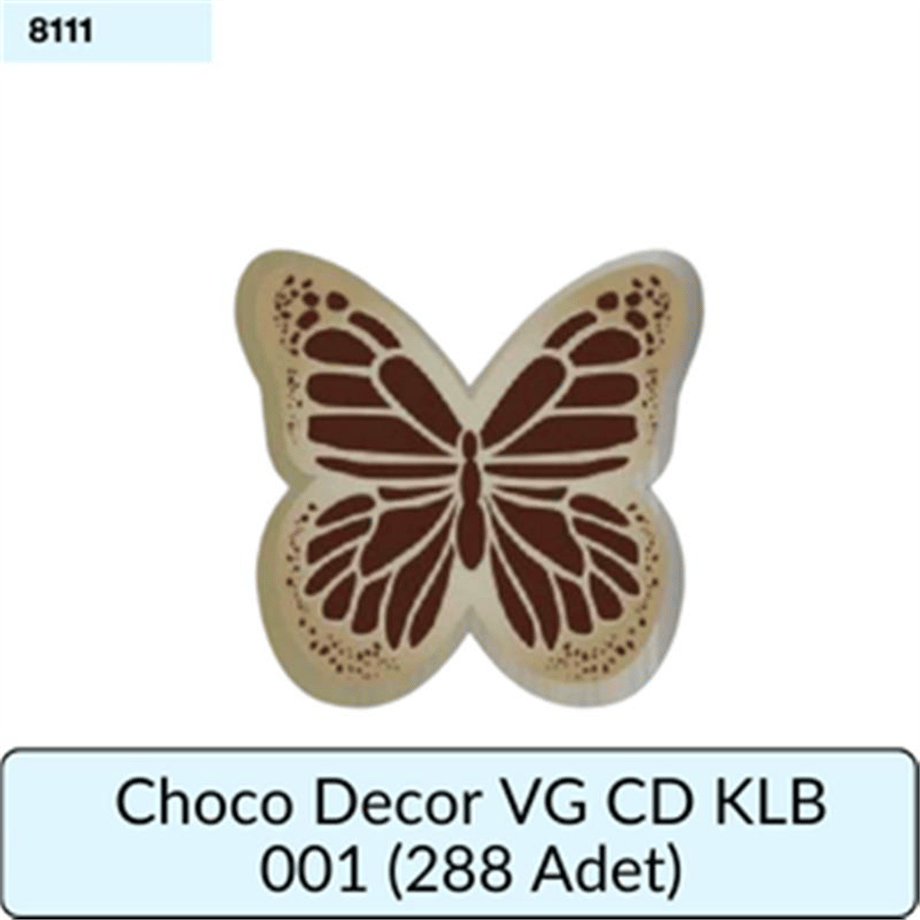 CHOCO DECOR VG CD KLB 001     (288 ADET)