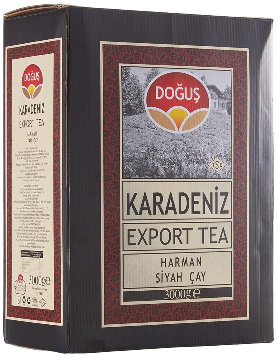 Doğuş Karadeniz Export Harman Siyah Çay  (3000 Gr)