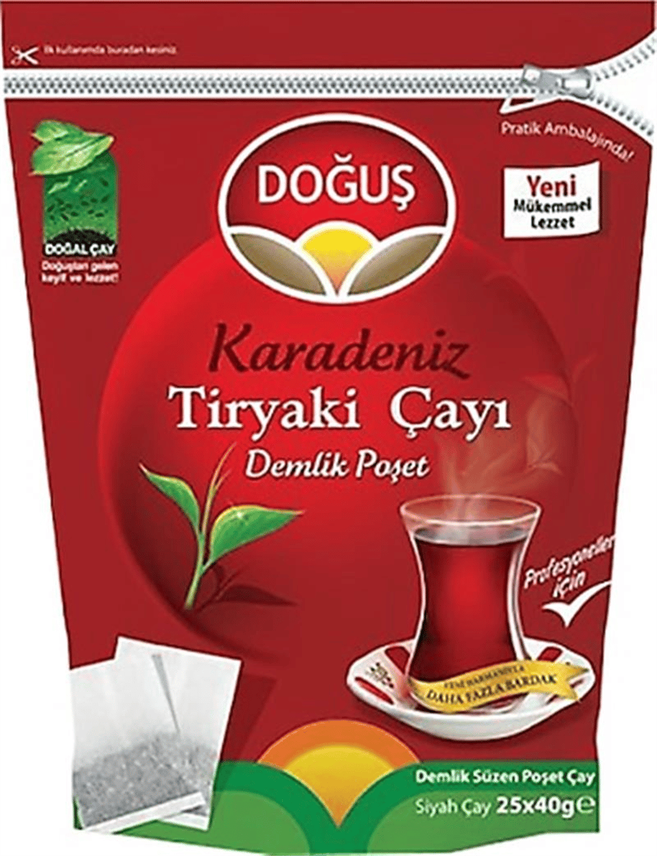 Doğuş Karadeniz Tiryaki Dem Poş Çay   (25*40 Gr)