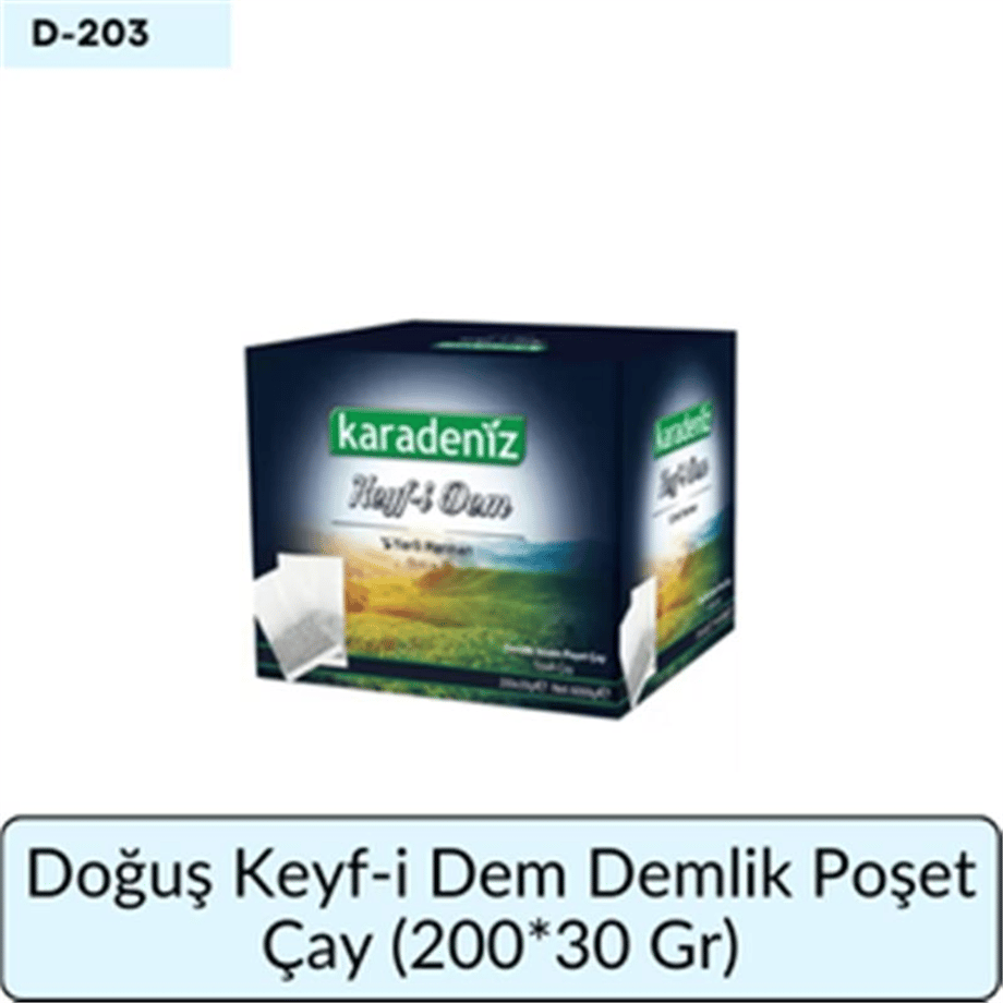 Doğuş Keyf İ Dem Demlik Poşet Çay   (200*30 Gr)