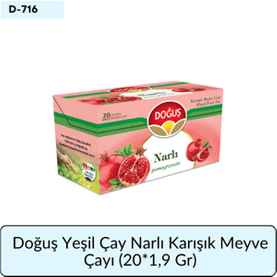 Doğuş Narlı Karışık Meyve Çayı   (20*1,90 Gr)
