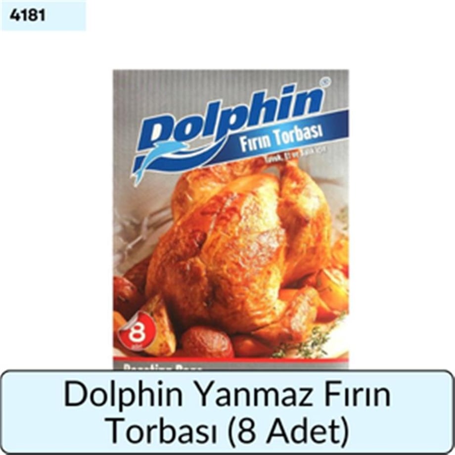 Dolphin Yanmaz Fırın Torbası   (8 Adet)