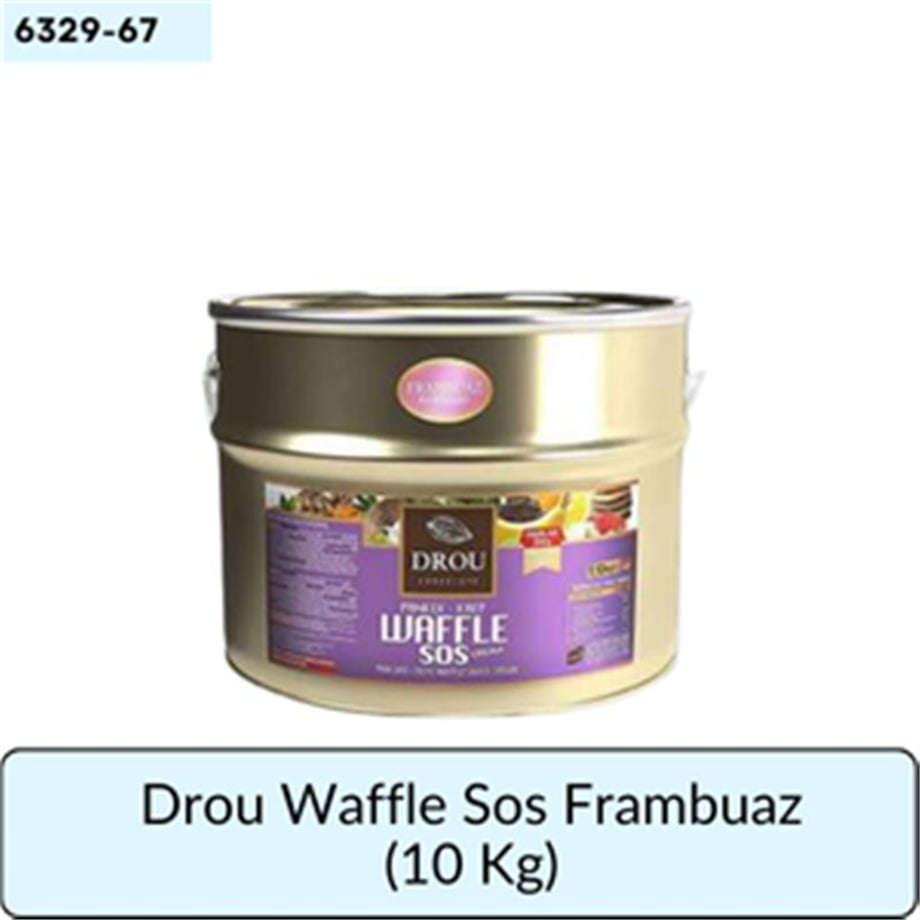 Drou Waffle Sos Frambuaz 10 Kg