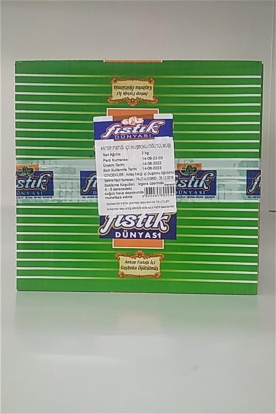 Fıstık Dünyası Antep Fıstık Kuş B Öğütülmüş (2 Kg)