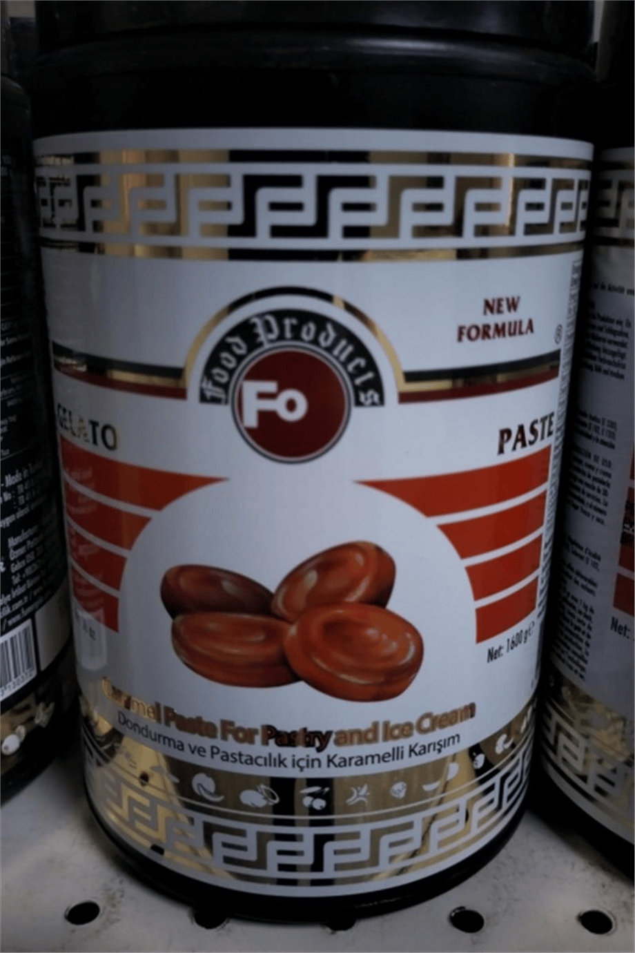 Fo Dond. ve Pasta Karışım Karamelli   (1600 Gr)