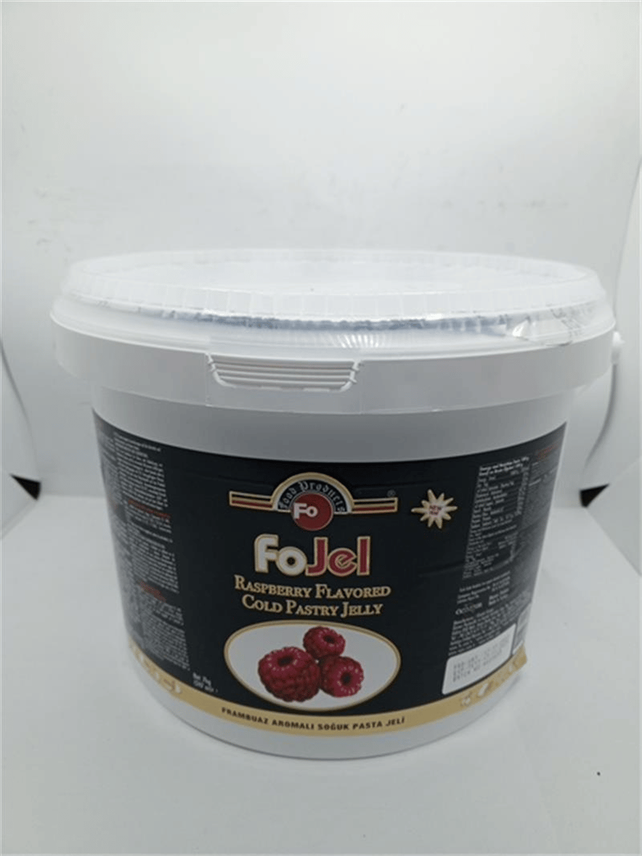 Fo Soğuk Pasta Jeli Frambuaz Aromalı   (7 Kg)