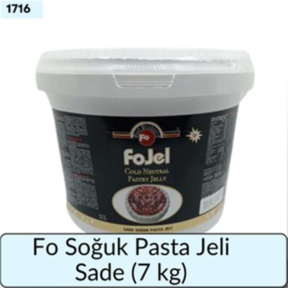 Fo Soğuk Pasta Jeli Sade   (7 Kg)