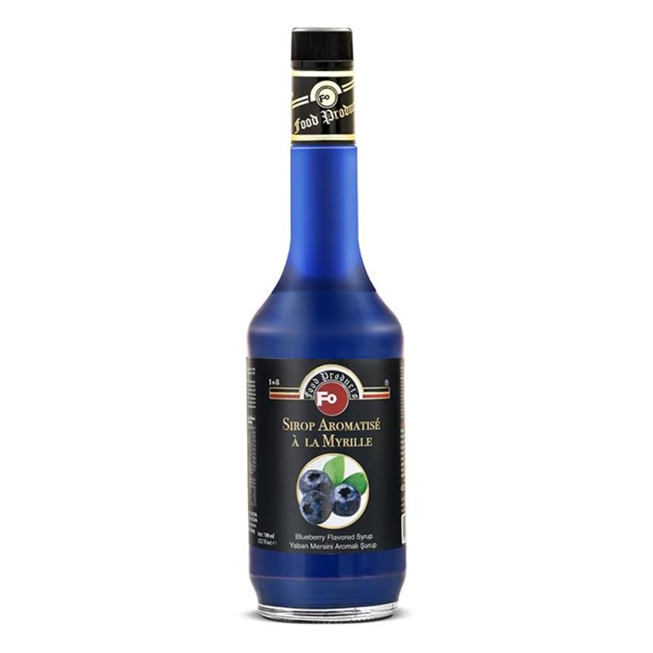 Fo Şurup Mavi Yaban Mersini Aromalı   (700 ml)