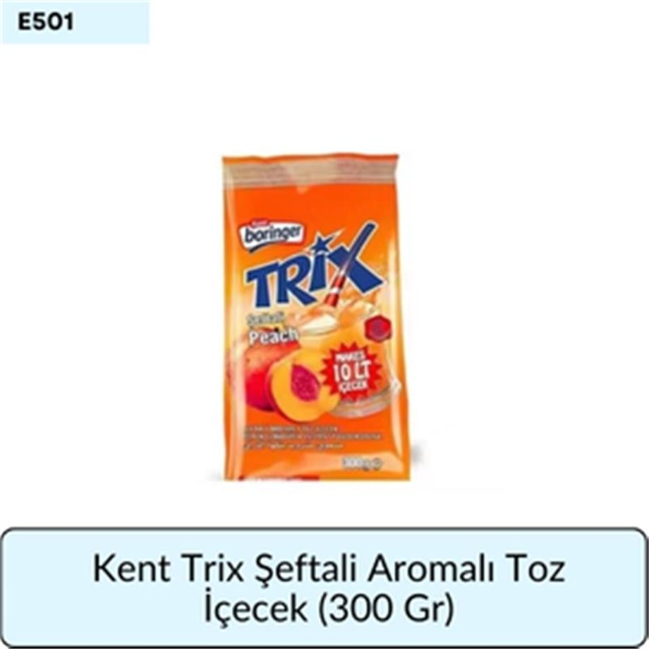 Kent Trix Şeftali Aromalı Toz İçecek   (300 Gr)