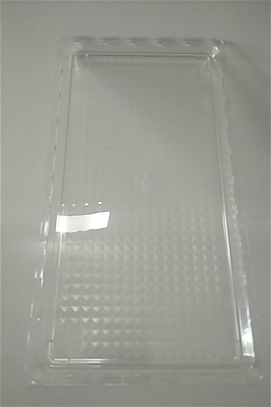 Kırılmaz Pasta Tepsisi Şeffaf   No:2 (32*17 Cm)