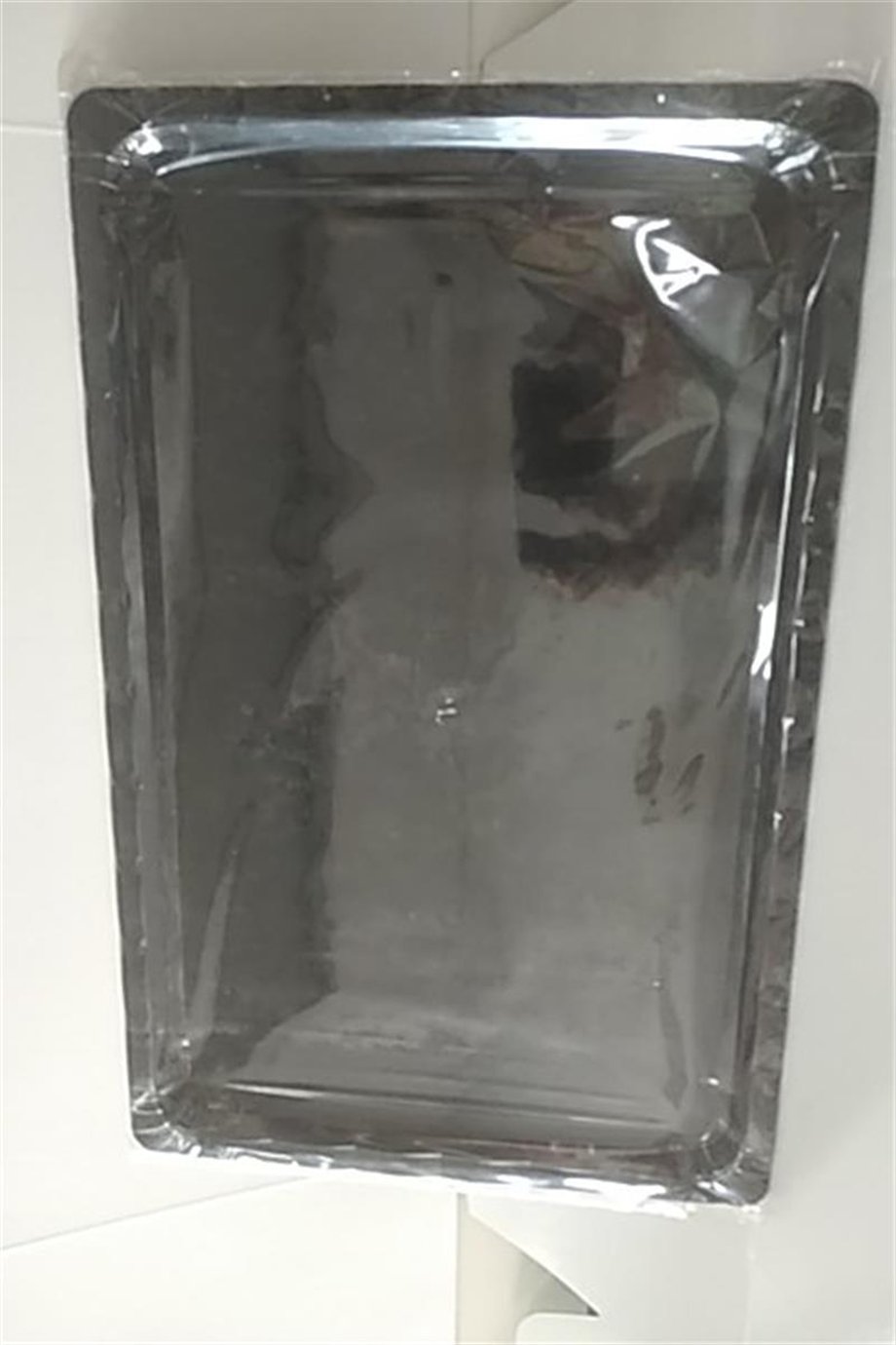 Kırılmaz Pasta Tepsisi Siyah   No:4 (43*27 Cm)