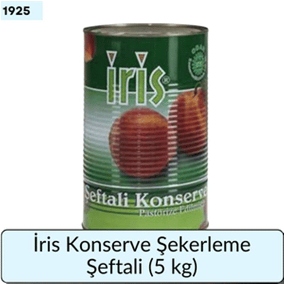 Konserve Şekerleme Şeftali     (5 kg)