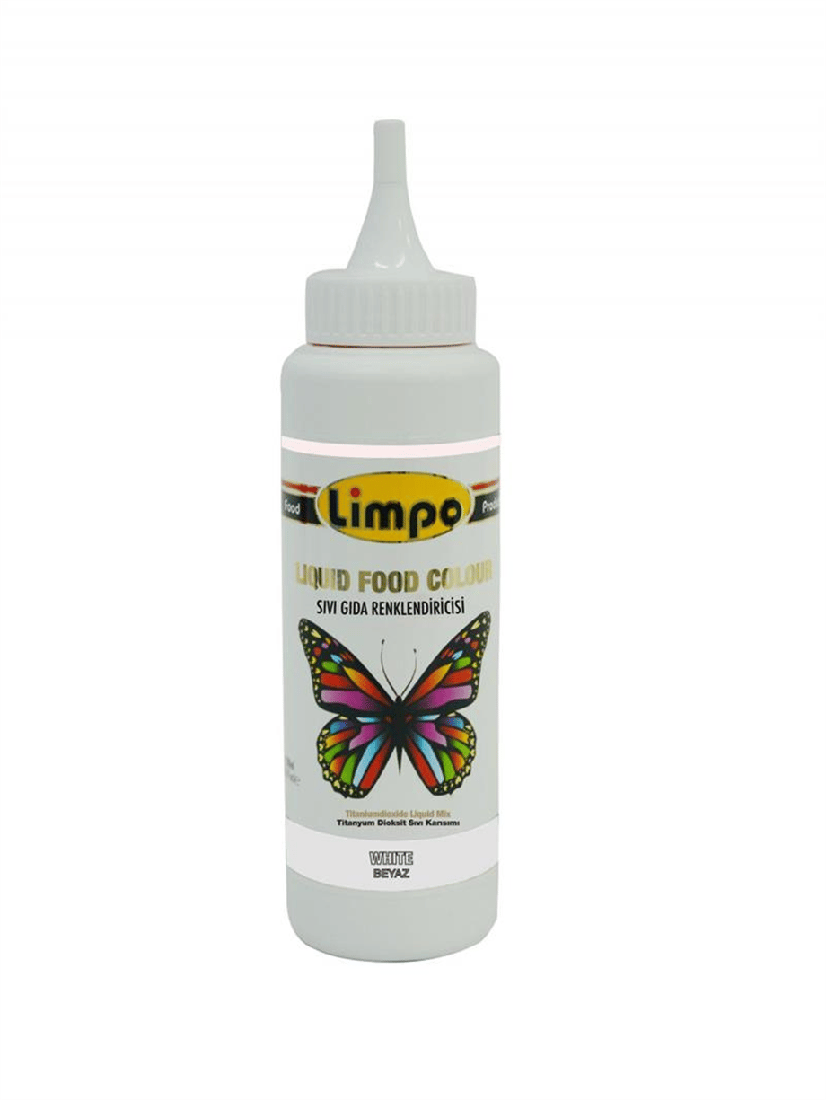 Limpo Beyaz Sıvı Gıda Renklendiricisi   (250 Ml)
